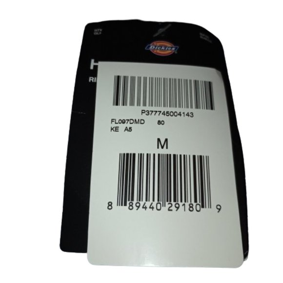 Dickies Women's Henley Long Sleeve Shirt Size Medium Color Dark Denim Blue NWT - Picture 4 of 6